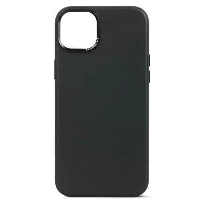 Cover Iphone 15 Pro Leather Magsafe Decoded - Black